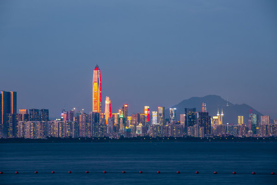 深圳灣天際線