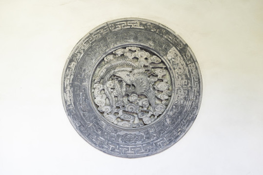 飛鳥(niǎo)祥云浮雕