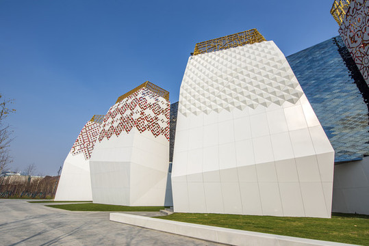 上海世博文化公園的特色建筑