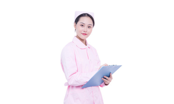 手持病例文件夾的女護(hù)士