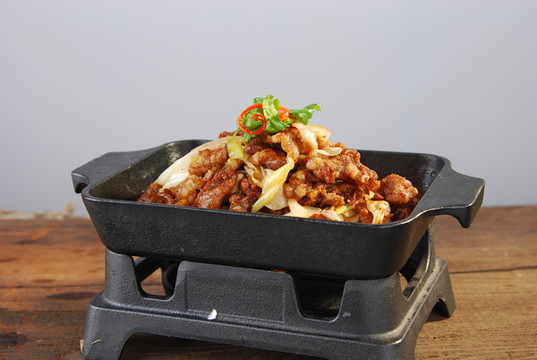 大蔥燒羊肉