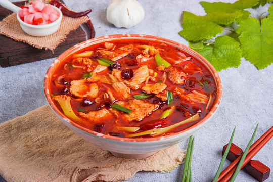 香辣水煮肉片