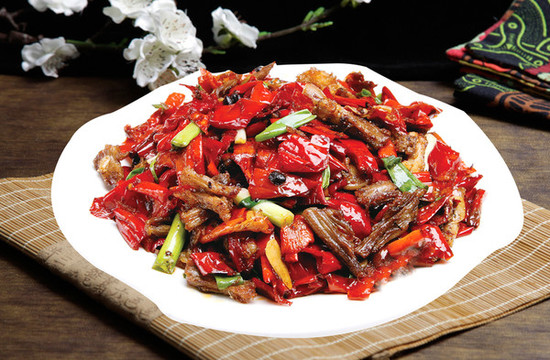 干椒皮拆骨肉