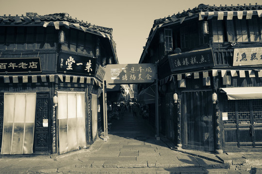 塘棲古鎮(zhèn)老照片