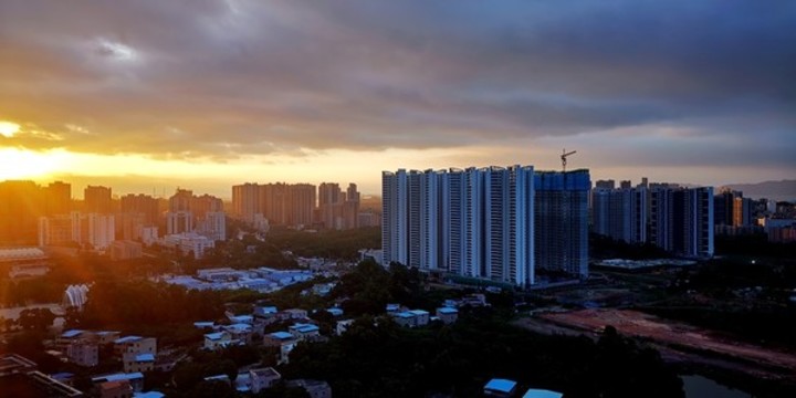 大亞灣的霞光