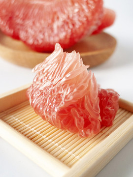紅柚果肉特寫