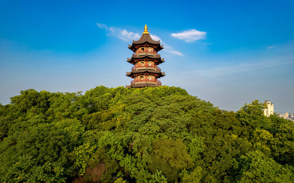 紹興市蕺山公園文筆塔