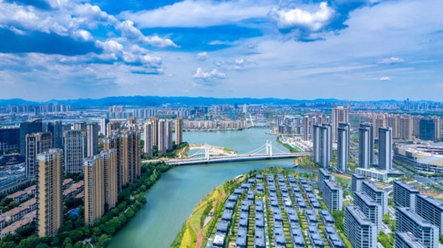 紹興市鏡湖大橋城市環(huán)境