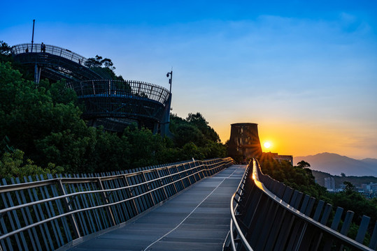 福道夕陽