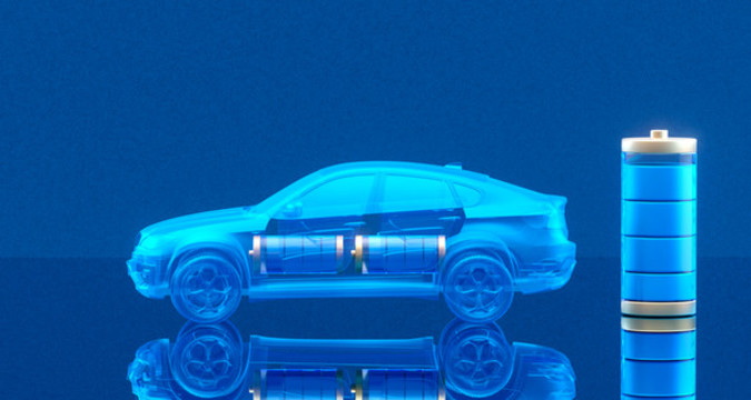 3D渲染新能源汽車