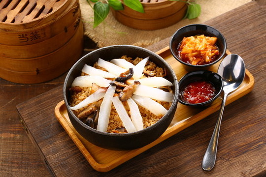 蘿卜咸飯
