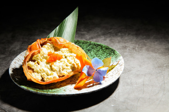 芝士焗芙蓉蟹寶