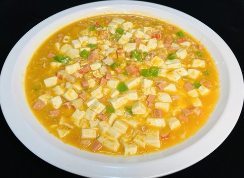 海鮮蟹黃豆花