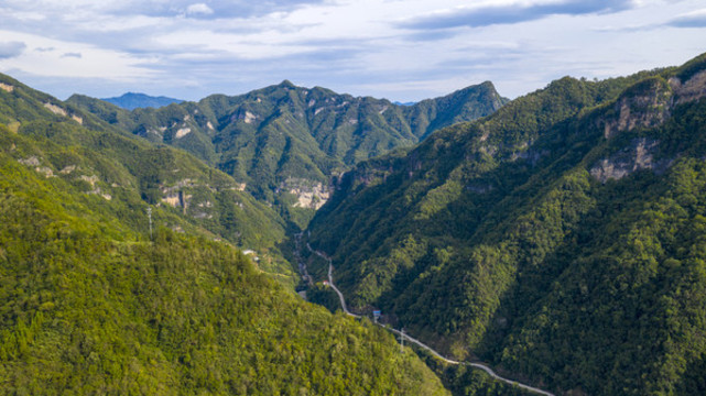 大坪村大峽谷