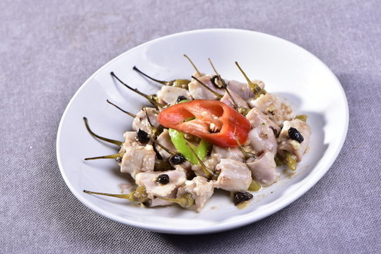 野山椒蒸竹腸