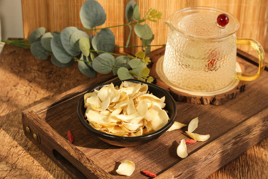 一碗干百合干