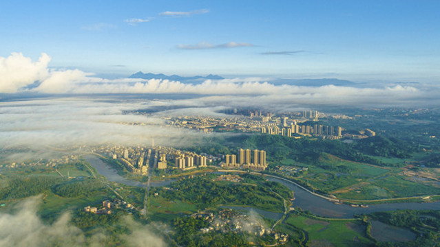城市早晨