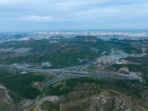 濟(jì)南扳倒井立交橋