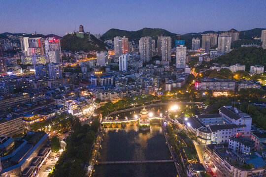 甲秀樓夜景