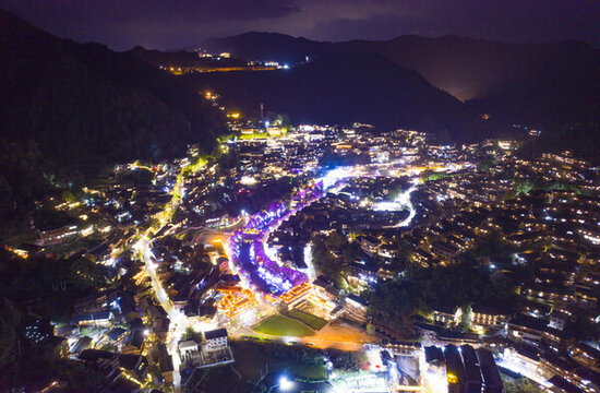西江千戶苗寨夜景