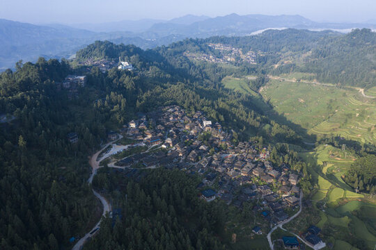 貴州原始村落苗寨