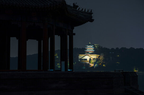 佛香閣夜景