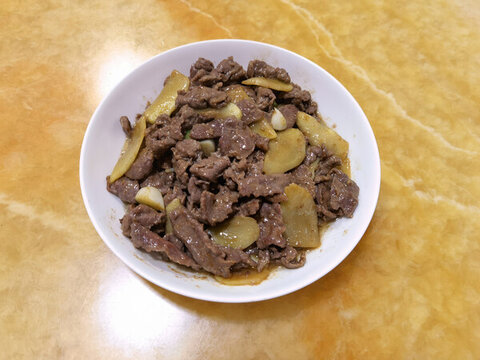 姜炒牛肉