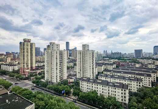 上海住宅區(qū)建筑風(fēng)光