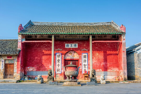 中國廣西賀州臨賀故城陳王廟