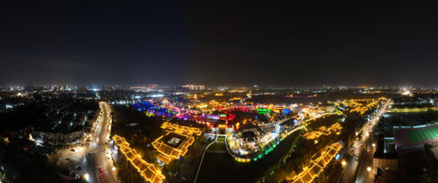 清明上河園夜景