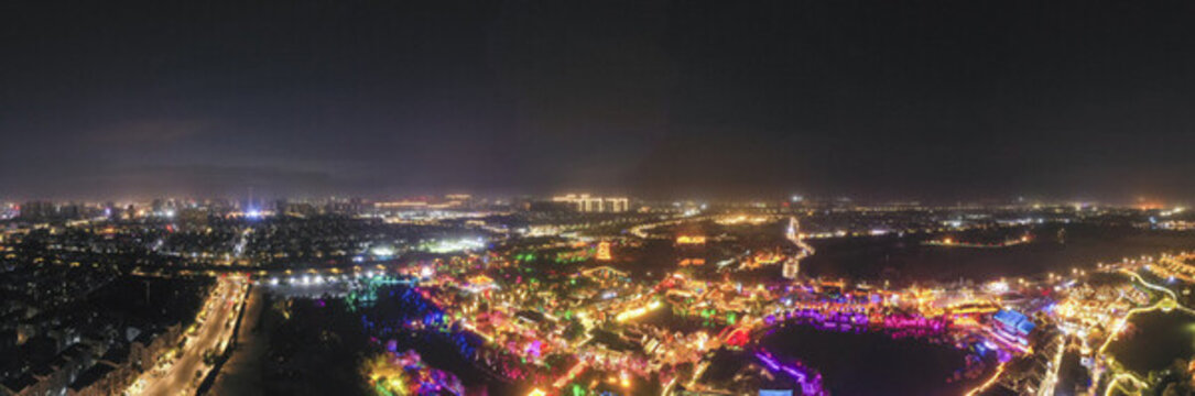 清明上河園夜景