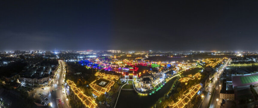 清明上河園夜景