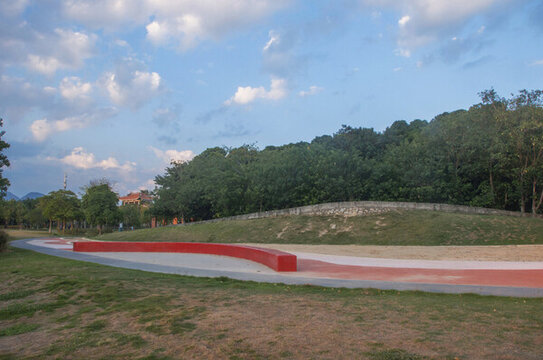 北濱江公園園內(nèi)風景