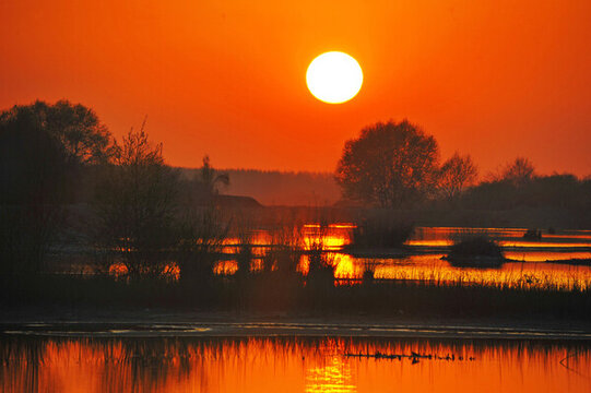 夕陽(yáng)暮色