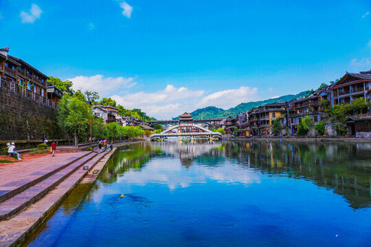 鳳凰古城邊城風(fēng)光