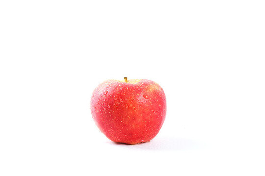 一個紅色蘋果