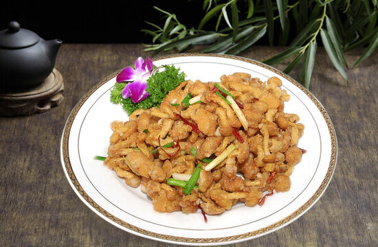 干煸華子菇