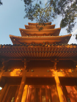 仿古建筑唐風(fēng)古塔