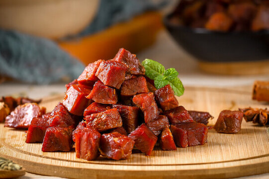 鹵汁牛肉粒