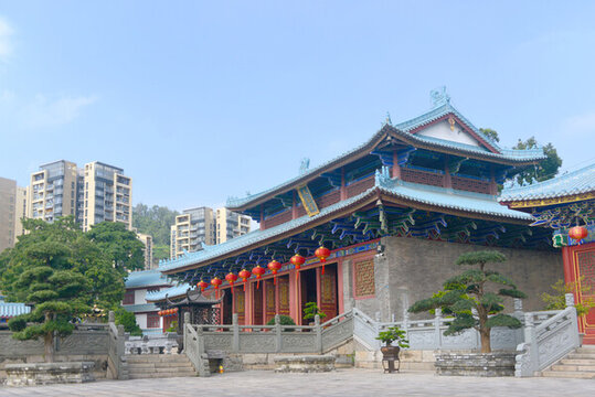 廣東深圳天后古廟正殿