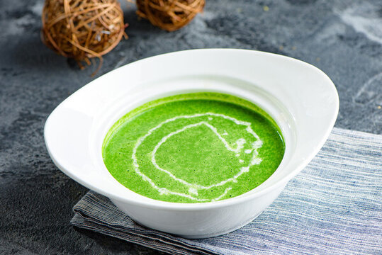 菠菜野菌湯