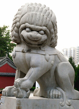 石刻獅子