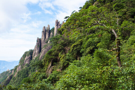 江西三清山風光
