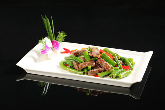 豇豆炒肉