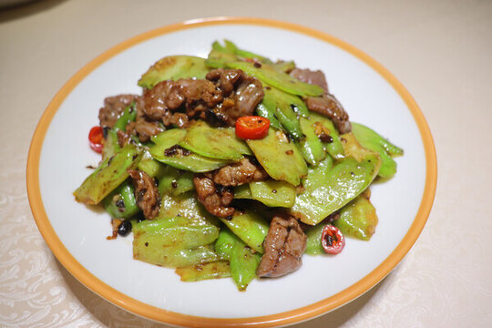 涼瓜牛肉
