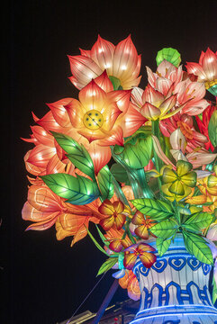 周莊古鎮(zhèn)中秋燈展
