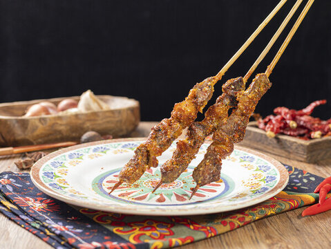 烤羊肉串