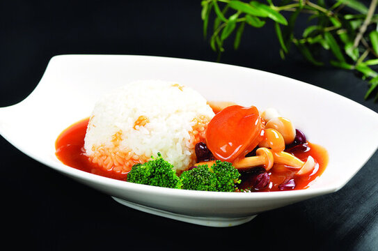 鮑魚撈飯