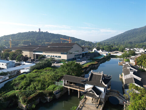 無錫惠山古鎮(zhèn)航拍