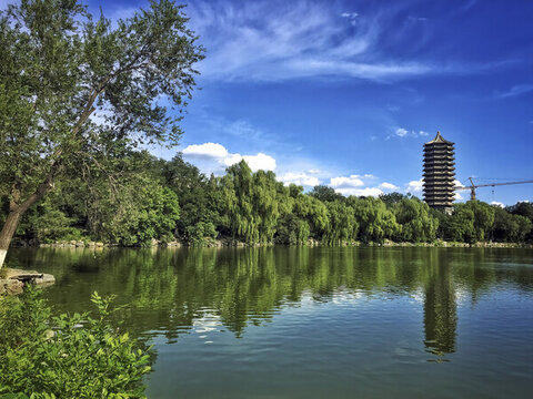 北京大學(xué)未名湖